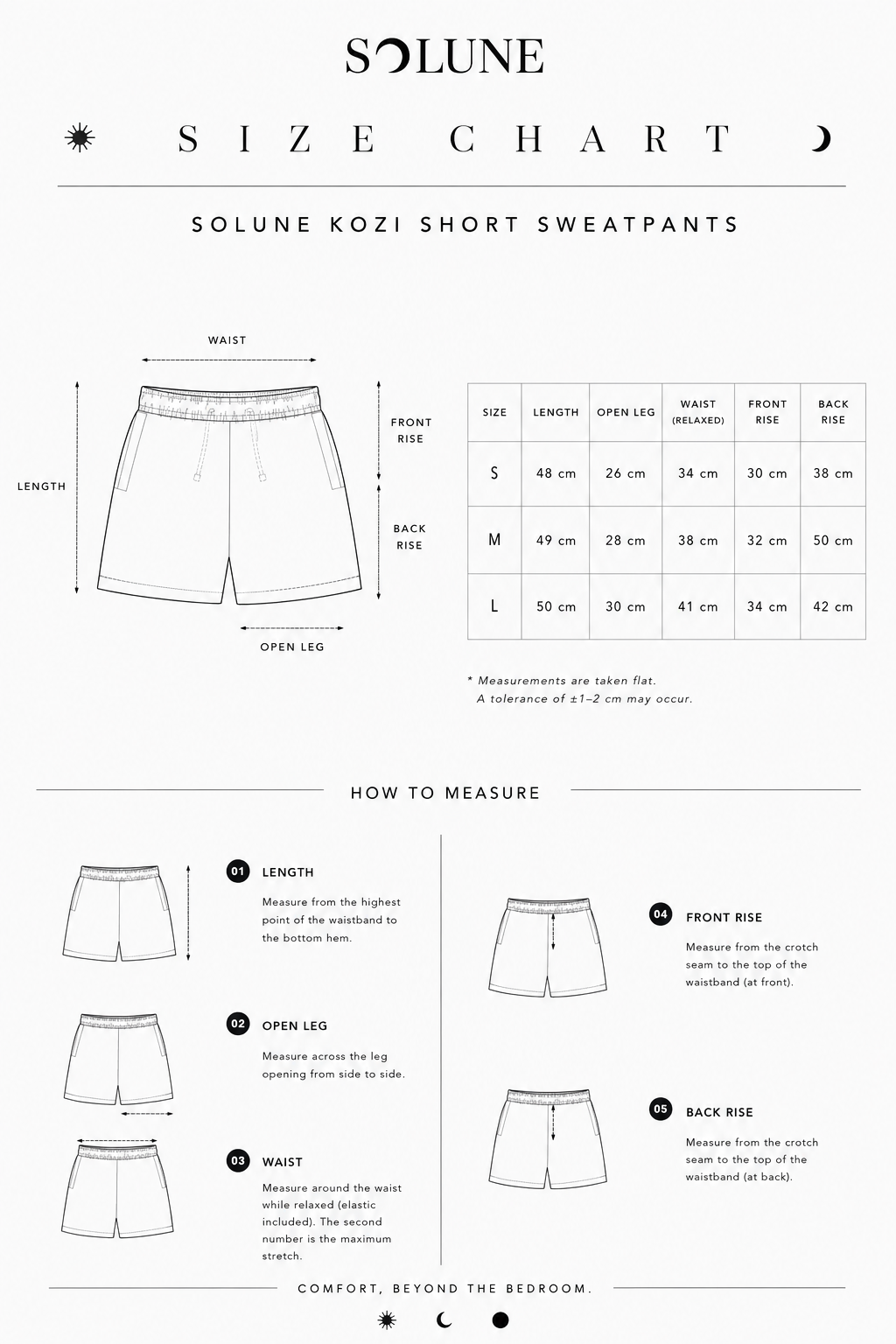Solune - Kozi Series Short Sweatpants