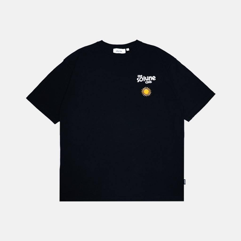 Solune - Oversized T-Shirt Unisex The Sun Black