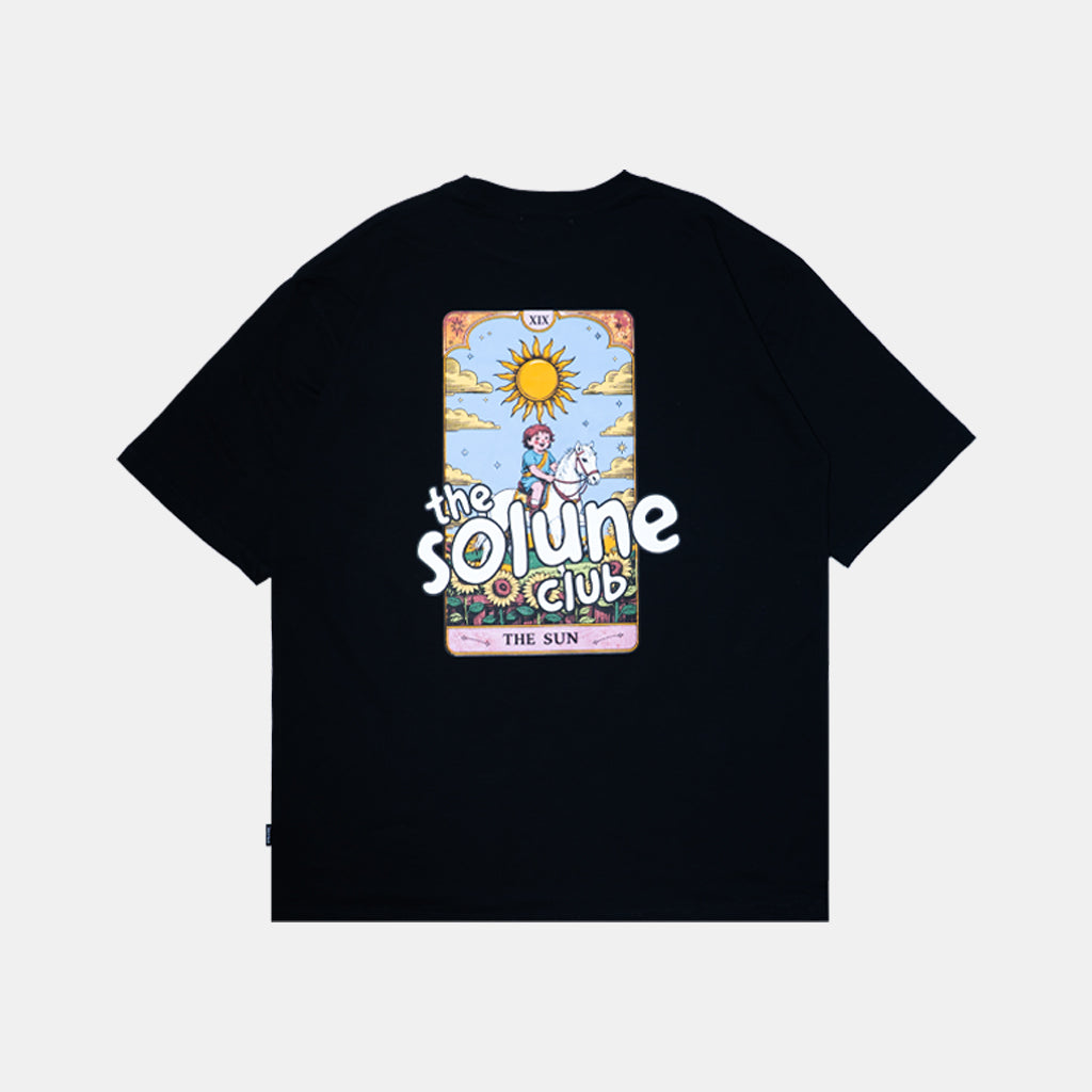 Solune - Oversized T-Shirt Unisex The Sun Black