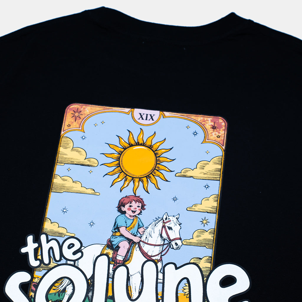 Solune - Oversized T-Shirt Unisex The Sun Black